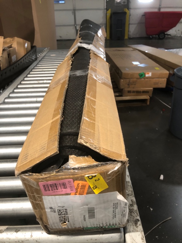 Photo 1 of ***STOCK PHOTO FOR REFERENCE ONLY***Large Exercise Mat for Home Workout,12‘x6’/10'x6'/9'x6'/8'x6'/7'x5'/6'x4' (7mm) Extra Thick Workout Mat, High-Density Gym Mat for Cardio, Jump Rope, MMA, Weights (Shoe-Friendly)