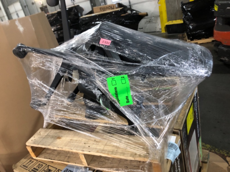 Photo 1 of  Ergonomic Office Chair, Big and Tall Desk Chair with Adjustable Lumbar Support & Seat Depth, High Back Computer Chair, Swivel Mesh Chairs with Wheels for Home Office, Black