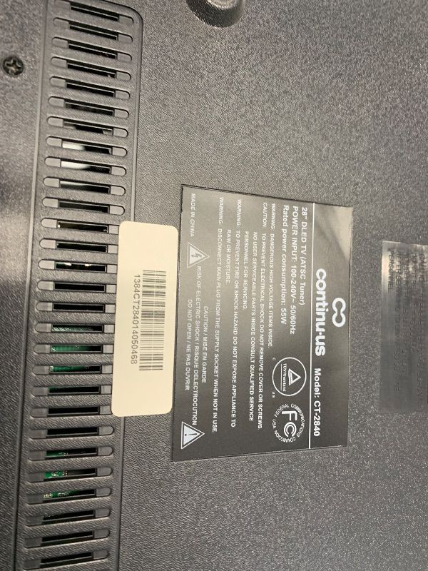 Photo 1 of  Continu-us 43-Inch  TV