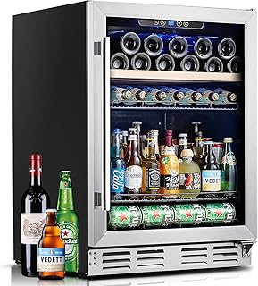 Photo 1 of ***STOCK PHOTO FOR REFERENCE ONLY, PARTS ONLY, DOOR HINGE IS BROKEN, BACK IS DENTED***Mini Fridge Beverage and Wine Cooler Built-in or Freestanding