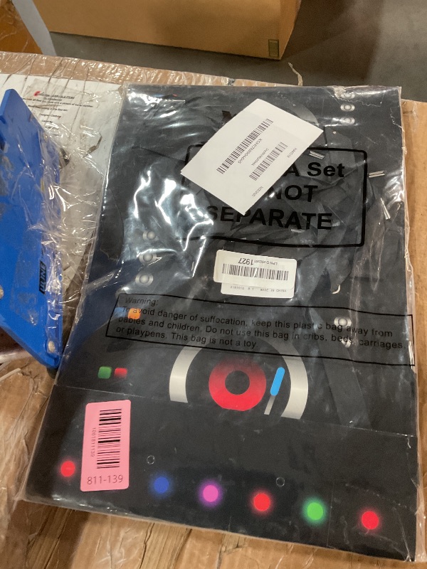 Photo 1 of (please see all images) MotiMind 2 Pcs Dj Costume 80s 90s Hip Hop Costume Paper Dj Mixer Boxes