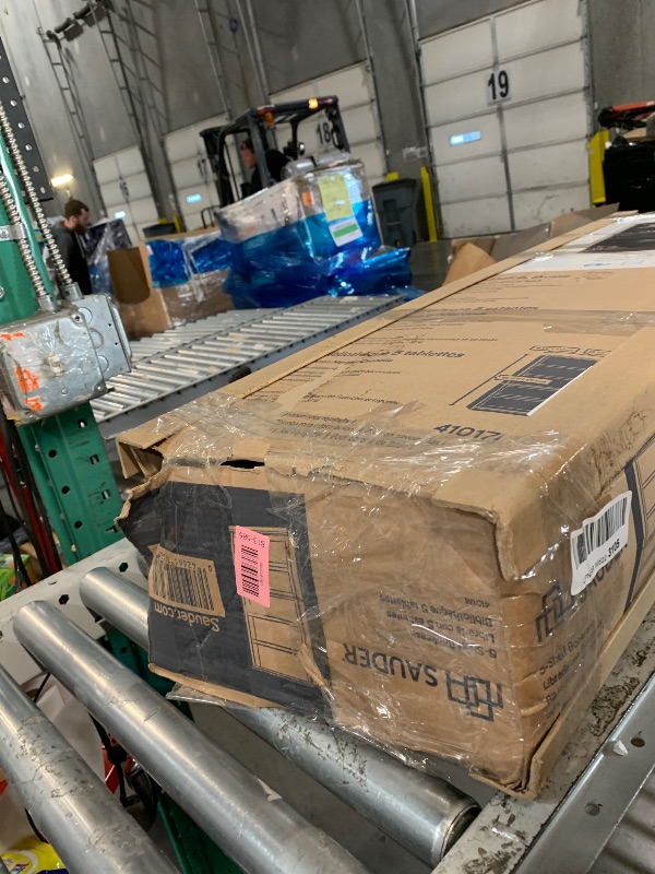 Photo 1 of ***PARTIAL SET - PRICE ADJUSTED***
Sauder 5-Shelf Bookcase/ Book shelf, L: 35.28" x W: 13.23" x H: 69.76", Cinnamon Cherry finish