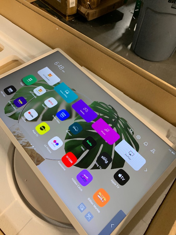 Photo 1 of LG 27-Inch StanbyME 2 with Folio Cover, Portable Touch Screen, Dolby Vision, HDR10, Filmmaker Mode, Built-in Battery, Full Swivel Rotation (27LX6TYGA, 2025)