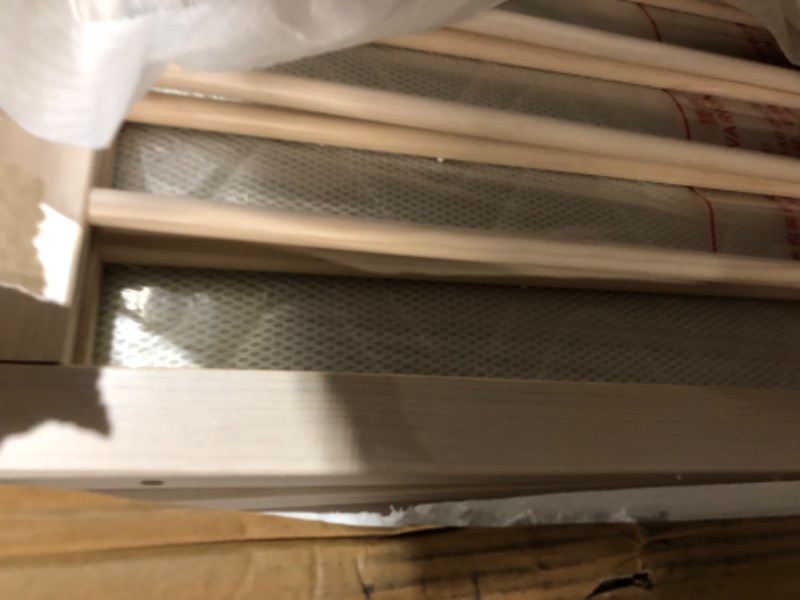 Photo 1 of (truck/trailer pick up only)
JOYMOR 8 in 1 Convertible Crib, Include 2” Mattress, Converts to Bassinet, Mid Crib, Full Size Crib, Daybed,Toddler Bed and Playard (Crib, Washed Natural)