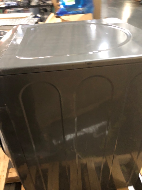 Photo 1 of (truck/trailer pick up only)
**missing power cord**
Kenmore 8.0 cu. ft. Front Load Electric Dryer with Wrinkle Guard & Accela Steam to Reduce Wrinkles, Static & Odors - Smart Sensor Drying - LED - ENERGY STAR Certified - Metallic Silver