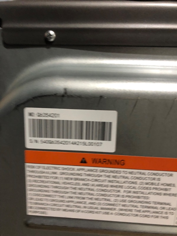 Photo 1 of (truck/trailer pick up only)
**missing power cord**
Kenmore 8.0 cu. ft. Front Load Electric Dryer with Wrinkle Guard & Accela Steam to Reduce Wrinkles, Static & Odors - Smart Sensor Drying - LED - ENERGY STAR Certified - Metallic Silver