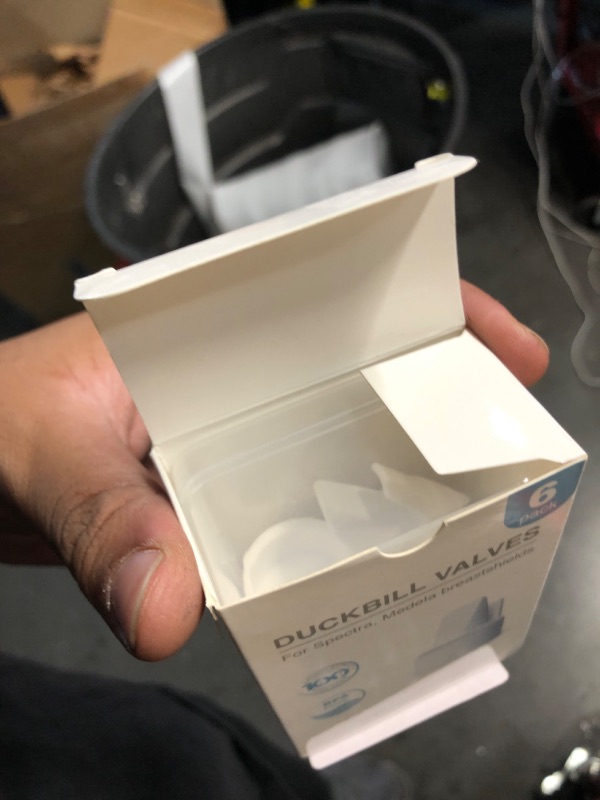Photo 1 of [6-Count] Papablic Duckbill Valves for Spectra and Medela, Replaceable Duckbill Valves for Spectra S1 Spectra S2 valves and Medela Pump in Style, BPA/DEHP Free White
