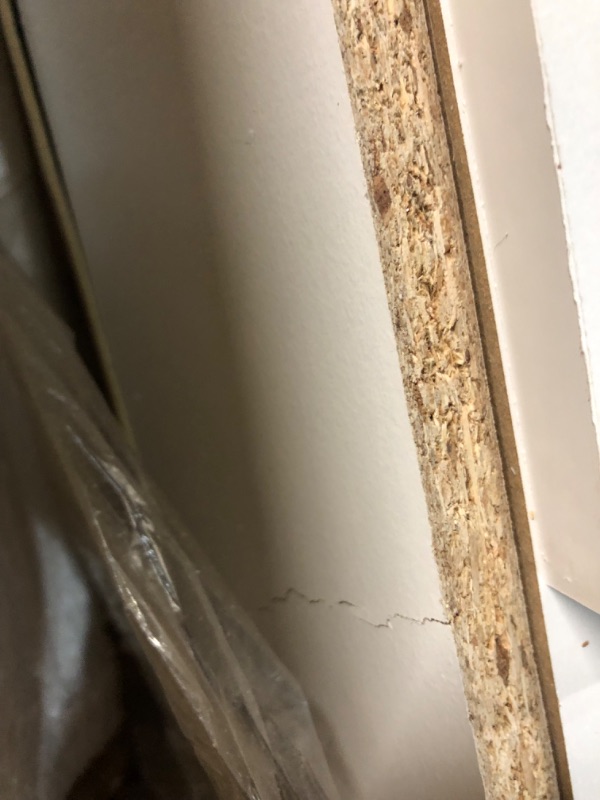 Photo 1 of (small crack)
Hodedah 7 Drawer Jumbo Chest, Five Large Drawers, Two Smaller Drawers with Two Lock, Hanging Rod, and Three Shelves | Chocolate