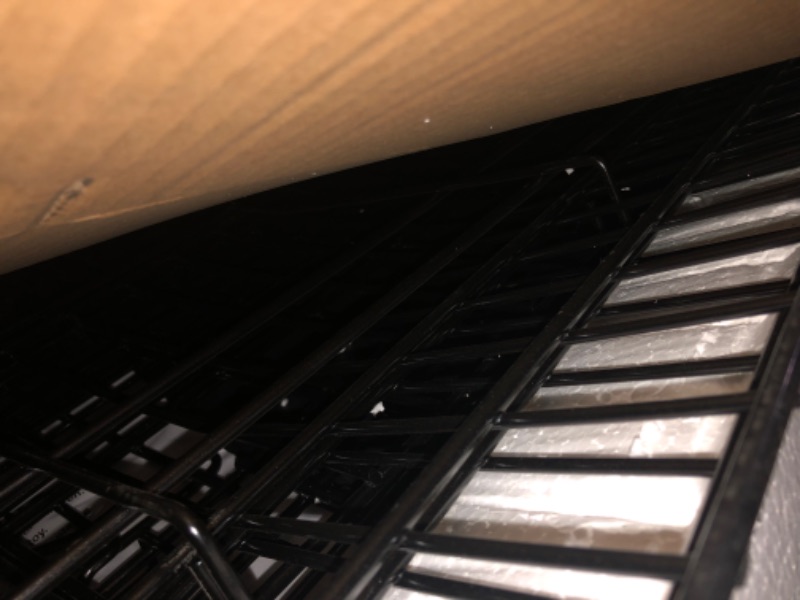 Photo 1 of (truck/trailer pick up only)
MidWest Homes for Pets Solutions Series XXL Double Door 54-Inch Dog Crate for the Largest Breeds, Sturdy Drop Pin Assembly, Black E-Coated, SL54DD