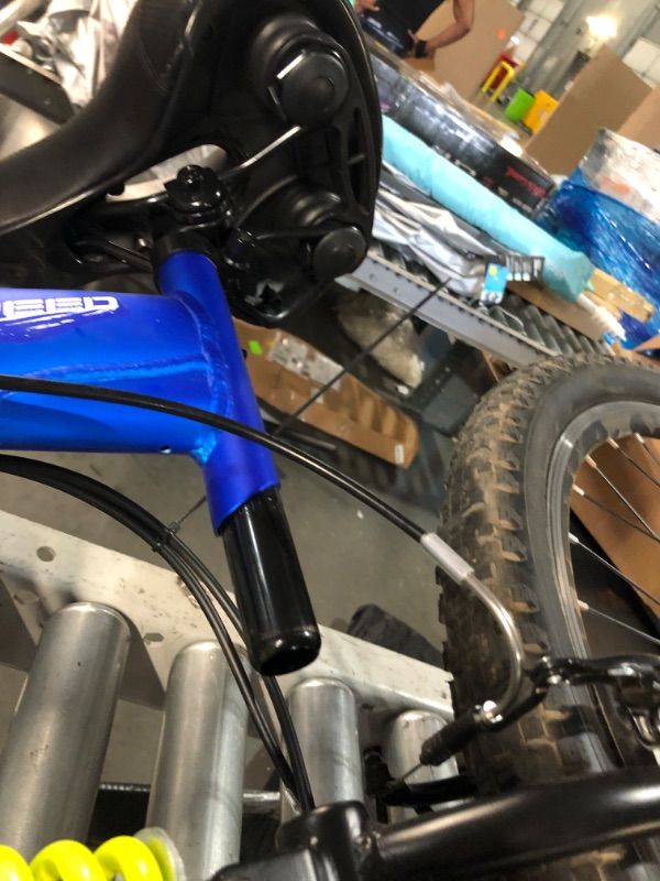 Photo 1 of (MISSING FRONT WHEEL)
Kent 29 In. Flexor Men's Dual Suspension Mountain Bike, Blue