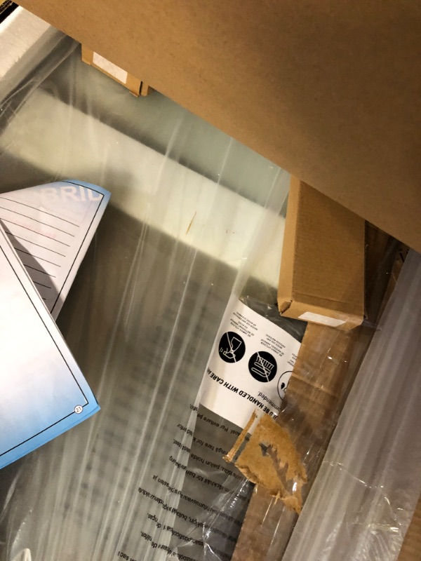 Photo 1 of (TRUCK/TRAILER PICK UP ONLY)
Woodbridge 56-60" W x 80" H Frameless Single Sliding Shower Door with Double Rollers,3/8(10mm) Tempered Glass with Explosion Proof Film in Chrome Finish