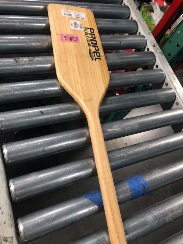 Photo 1 of (SEE ALL PHOTOS) Propel Paddle Gear 48” Wood Canoe Paddle | Lightweight with Great Balance | Canoe Boating Accessory