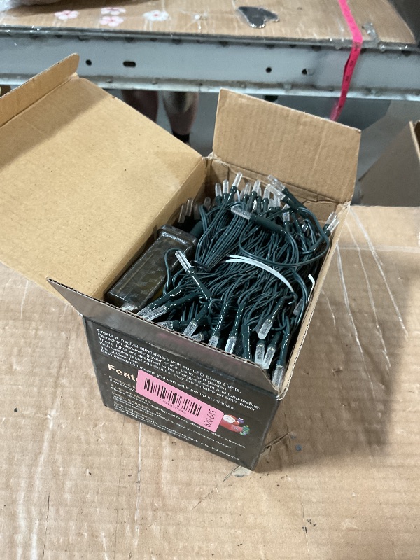 Photo 1 of 158 FT 480 LED Christmas Tree Lights, String Lights Green Wire with 8 Modes, Timer and Memory, Plug in Outdoor Waterproof Twinkle Lights for Indoor Yard Xmas Holiday, Warm White