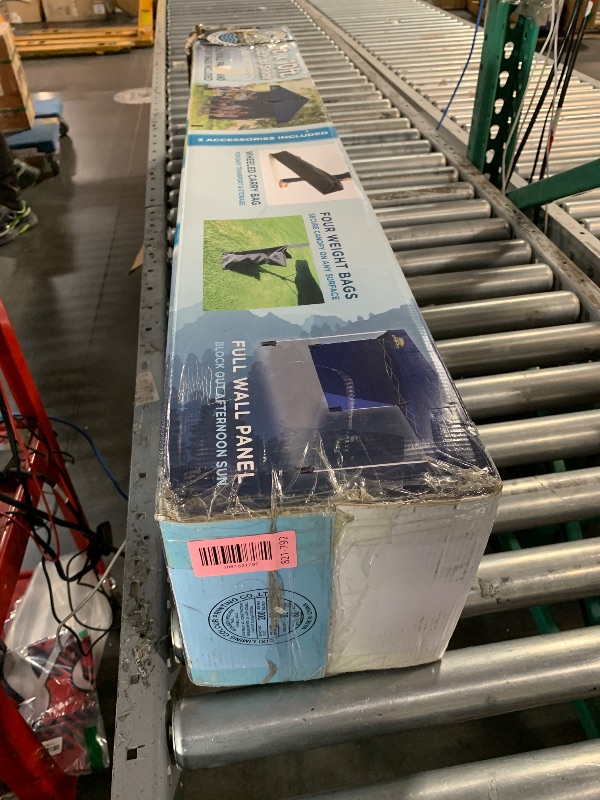 Photo 1 of (used)(unknown if complete)Golden Bear Newport 10'x10' Straight-Leg Canopy with Wall