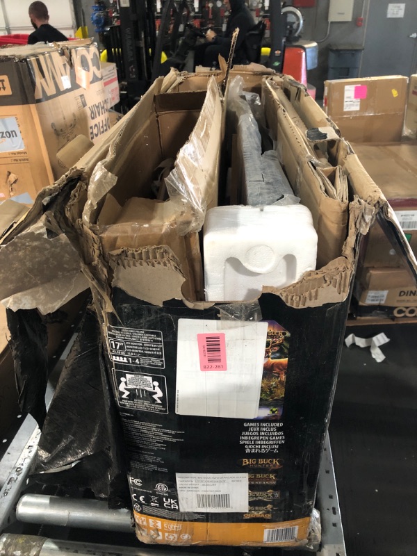 Photo 1 of ***PARTS ONLY***Arcade1Up Big Buck Hunter Pro Deluxe Arcade Machine for Home, 5-Foot-Tall Stand-up Cabinet, 4 Classic Games, and 17-inch Screen