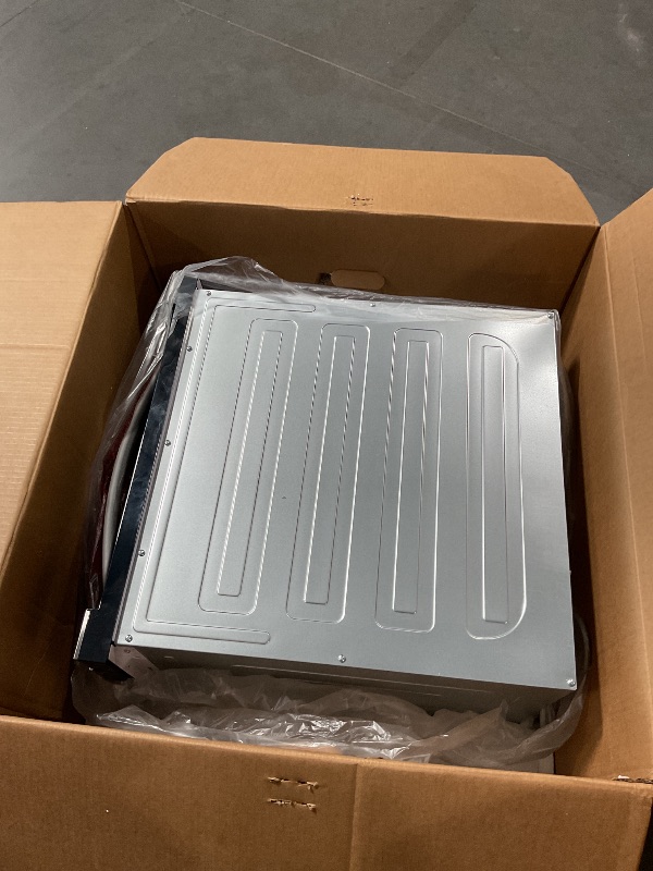 Photo 1 of ***FACTORY SEALED***
KoolMore KM-MD-1SS 24 Inch Stainless-Steel Microwave Drawer Capacity, 1000W Power with 10 Custom Cooking Levels, Memory, and Timer Functions, Wall-Mounted with Flat Bottom, 24 in/1.2 Cu. Ft