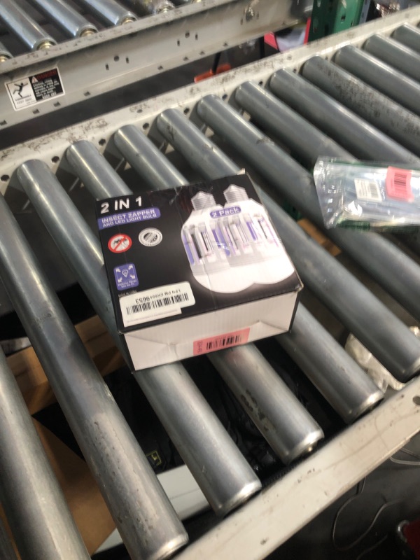 Photo 1 of [2-Pack] BANPESTT Bug Zapper Light Bulb 2-in-1 Indoor Mosquito Zapper Gnat Trap- Electric Fly Insect Killer&Bug Catcher for Home Backyard Patio