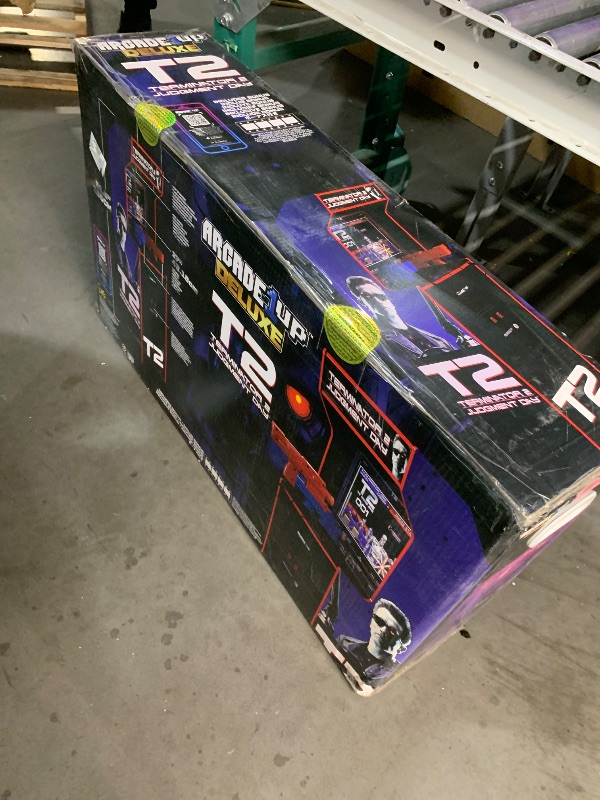Photo 1 of ***FACTORY SEALED***
Arcade1Up Terminator 2 Deluxe Arcade Machine