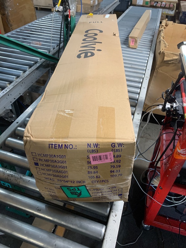 Photo 1 of ***FACTORY SEALED***
Coolvie Full Size Mattress 12 Inch, Hybrid Full Mattress in a Box, Pocket Springs with Soft Knitted Fabric Cover for a Cool Sleep & Pressure Relief, Medium Firm Feel with Motion Isolation