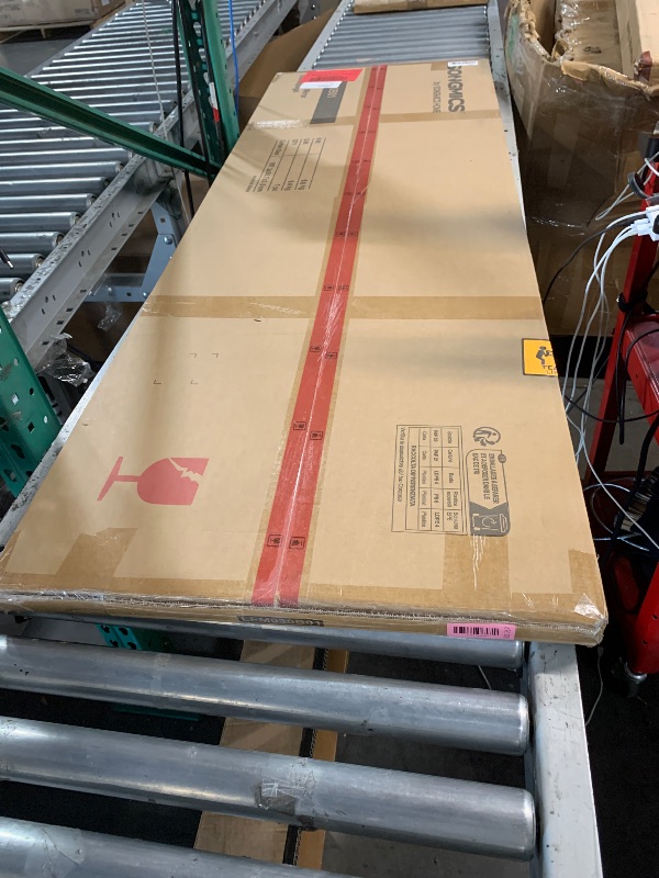 Photo 1 of ***FACTORY SEALED***
SONGMICS Full Length Mirror, 63 x 20 Inches, Rectangle Full Body Mirror with Stand, Aluminum Alloy Frame Floor Mirror, Tempered Glass, for Bedroom, Living Room, Cloakroom, Ink Black ULFM030B01