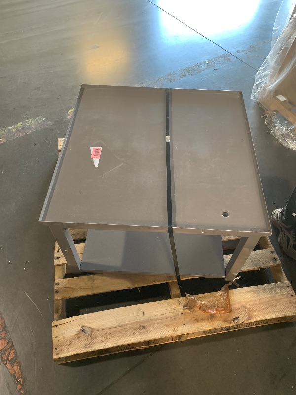 Photo 1 of ***TRUCK/TRAILER PICKUP ONLY***
Washer and Dryer Pedestals with Pullout-Shelf - 29" W, 18" H, Gray Steel Universal Fit with Major Brands | Laundry Pedestal with Drain Pan & Hose | Washer Stand for Back Pain Relief, 800 lbs Capacity