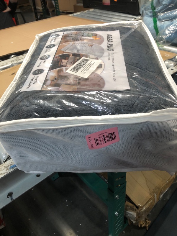 Photo 1 of ***STOCK PHOTO FOR REFERENCE ONLY***LIANLAM Washable Rug 8x10 Area Rugs for Living Room - Stain Resistant Non-Slip Backing Boho Rug for Bedroom,Durable & Ultra-Thin Vintage Large Area Rug(8x10,Black)