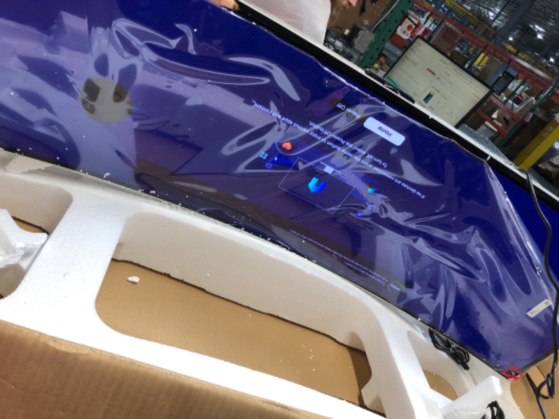 Photo 1 of **CHECK CLERK COMMENTS** Samsung 49" Odyssey OLED G9 (G95SC) Series Curved Smart Gaming Monitor w QD-OLED, 240Hz, 0.03ms, AMD Freestyle Premium Pro, G-Sync Compatible, Dual QHD, Neo Quantum Processor Pro, LS49CG954SNXZA