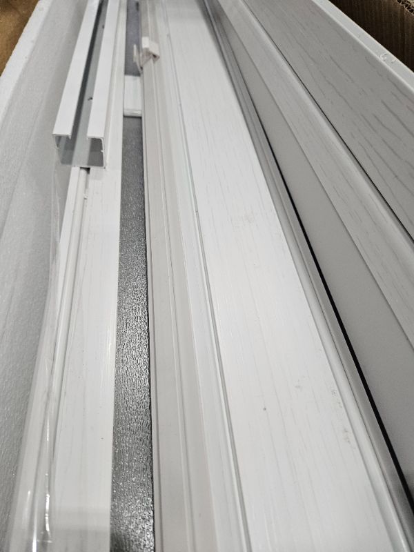 Photo 1 of ***PARTS ONLY***CCBOYSHARDWARE 48X96in Accordion Door Interior,PVC Sliding Folding Doors with Lock,Divider Door with Hardware, White Multifold Interior Doors