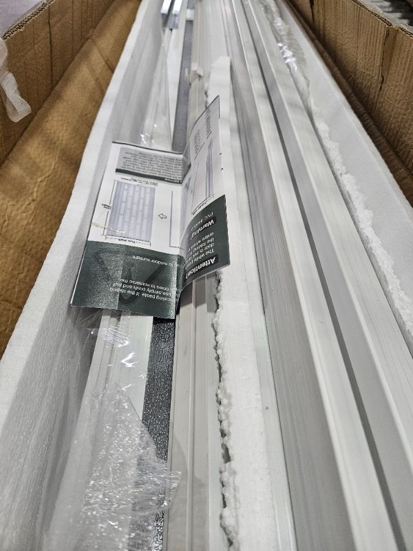 Photo 1 of ***PARTS ONLY***CCBOYSHARDWARE 48X96in Accordion Door Interior,PVC Sliding Folding Doors with Lock,Divider Door with Hardware, White Multifold Interior Doors