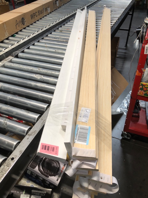 Photo 1 of ****PARTS ONLY*****Mellow Naturalista Classic 12 Inch Solid Wood Platform Bed with Wooden Slats, King, White