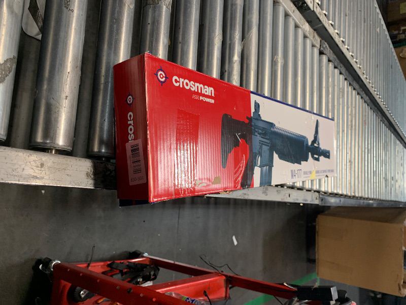 Photo 1 of (used)(Missing pieces) Crosman M4-177 Tactical Style Variable Pump .177-Caliber Pellet/BB Air Rifle