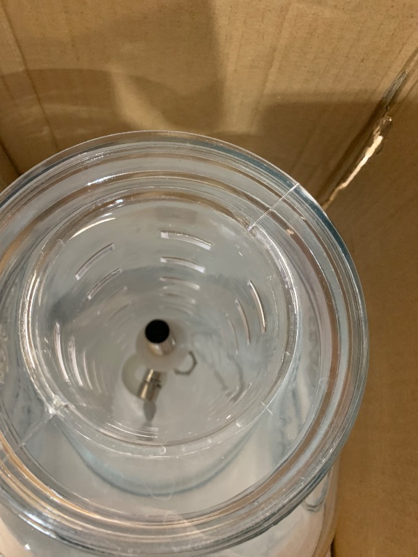 Photo 1 of ***(MISSING PARTS/ PARTIAL SET/ NOT A COMPLETE SET)***DD&HAPP Gallon Glass Drink Dispensers For Parties 2PACK.1.5Gallon Beverage Dispenser,Glass Drink Dispenser With Stand And Stainless Steel Spigot 100% Leakproof.Lemonade Dispenser With Ice Cylinder.