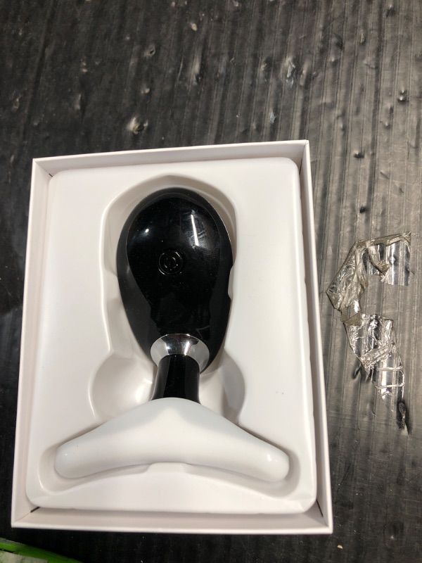 Photo 1 of ELISHINE Red-Light-Therapy-for-Face and Neck, 7 Color Light Based Facial Massager, Portable Skin Care Tool (Black)