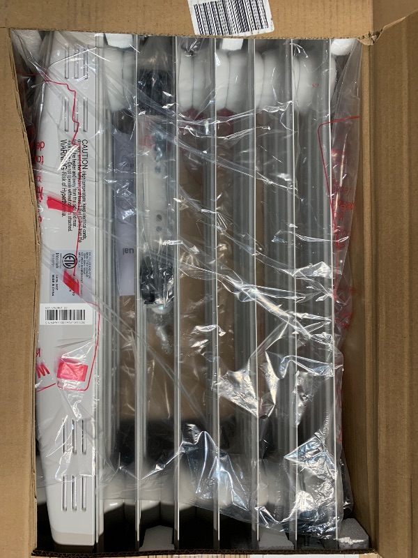 Photo 3 of PELONIS Radiator Heater for Large Space, Electric Oil Filled Radiator, Dual Knobs, 1500W, Quiet Space Heater, 3 Modes, Tip-over Protection