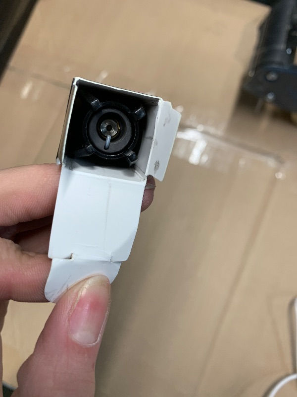 Photo 2 of Camping Mini Torch Lighter Small Refillable Butane Lighters Pocket Tactical EDC Windproof Jet Flame with Visual Window for Hiking Survival Kitchen Candle Fireplace Home Party BBQ, 5" (Without Fuel)