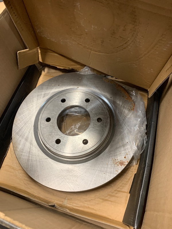 Photo 1 of **(1 piece only) PRICE ADJUSTED**TRQ Front Ceramic Brake Pad and Rotor Set Compatible with 2011-2013 Infiniti QX56 2014-2021 QX80 2012-2021 Nissan Armada 2011-2015 Titan 2017-2021 Titan