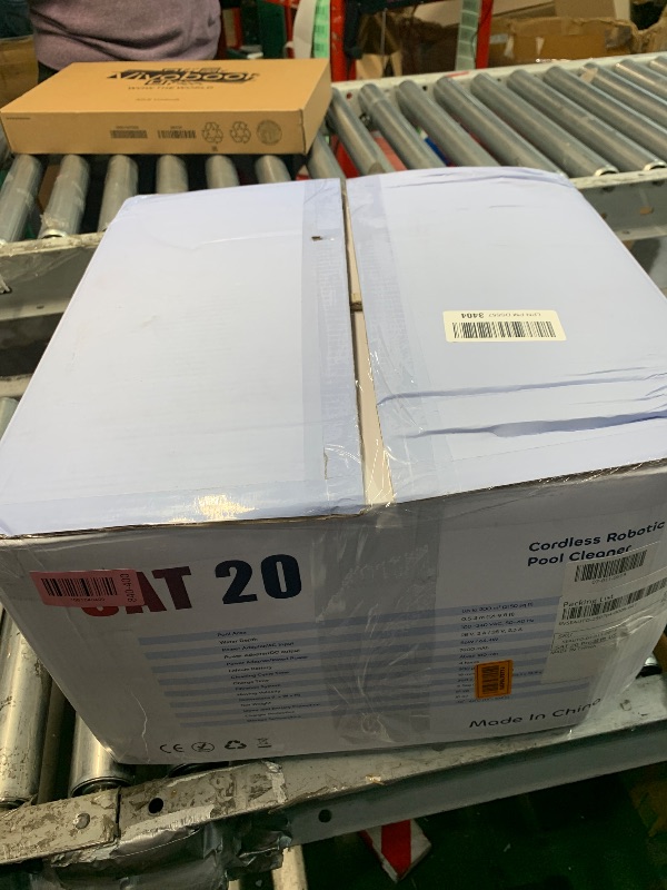 Photo 1 of (2025 Upgrade) Pool Vacuum for Inground Pools, Robotic Pool Cleaner, Wall Climbing Pool Cleaner, Cleans Pool Floors, Drain & Walls & Waterline, Cleaning Up to 2100 Sq.ft, 180 Min