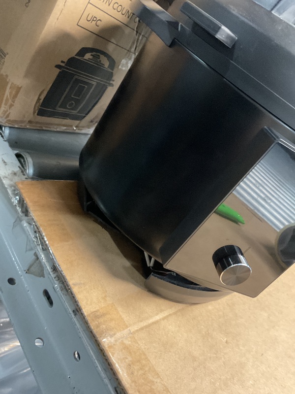 Photo 1 of ***(PARTS ONLY/ MISSING PARTS/ NON FUNCTIONAL)***
**MISSING PRESSURE VALVE, SEVERE DAMAGE- PARTS ONLY**
CHEF iQ Smart Pressure Cooker with WiFi and Built-in Scale - Easy-to-Use 10-in-1 Multicooker with 500+ Guided Recipes - Rice Cooker, Slow Cooker, Inst