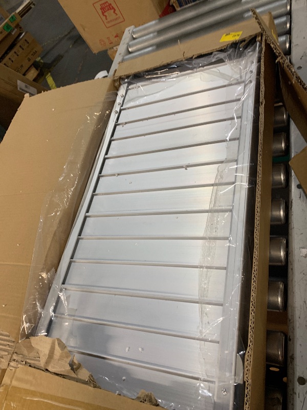 Photo 1 of ***STOCK PHOTO FOR REFERENCE ONLY*** 
YMINCGGM Portable Wheelchair Ramp 5FT,No-Slip Aluminum Folding Handicap Ramp 800lbs Load Capacaity,Wheel Chair ramp for Home Steps,Stairs,car