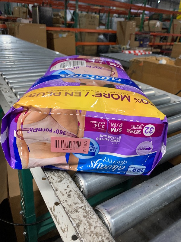 Photo 1 of ***FACTORY SEALED***Always Discreet Adult Incontinence Underwear for Women and Postpartum Underwear, Small/Medium, Up to 100% Bladder Leak Protection, 32 Count