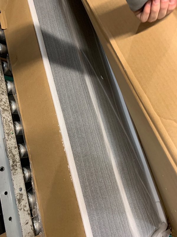 Photo 1 of  ***PARTIAL SET - PRICE ADJUSTED***Merax Queen Size Murphy Bed, Foldable Cube Cabinet Platform Bedframe with Sofa, Wooden Slat Support for Guest Room, Study, Office, Grey 1061841496