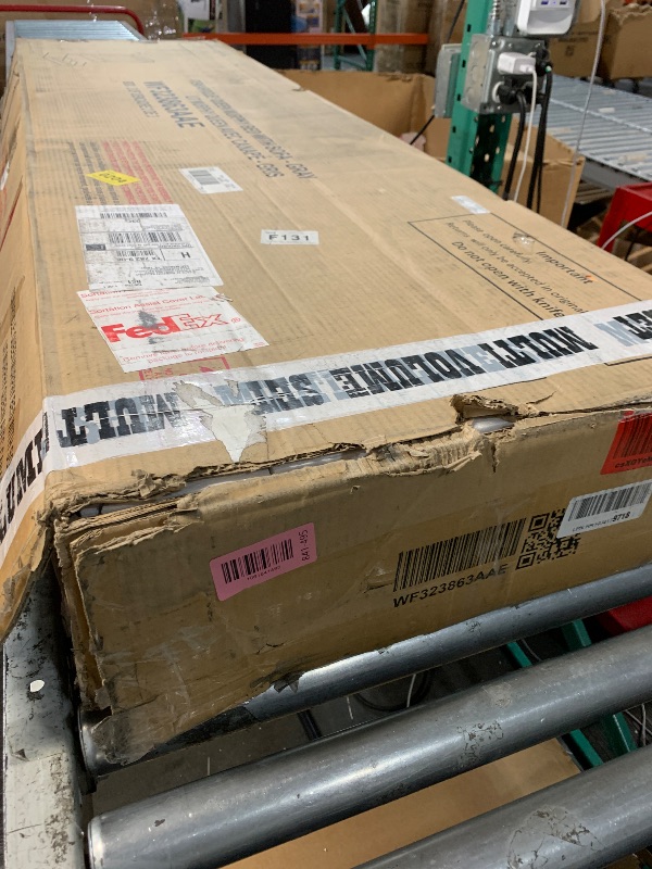 Photo 1 of  ***PARTIAL SET - PRICE ADJUSTED***Merax Queen Size Murphy Bed, Foldable Cube Cabinet Platform Bedframe with Sofa, Wooden Slat Support for Guest Room, Study, Office, Grey 1061841496