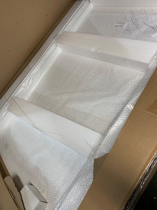 Photo 1 of ***TRUCK/TRAILER PICKUP ONLY***WOODBRIDGE 60"L x 36"W x 4"H Shower Base,Left Drain,Non-Slip Single Threshold Shower Pan, Solid Surface with Brushed Nickel Linear Drain Cover