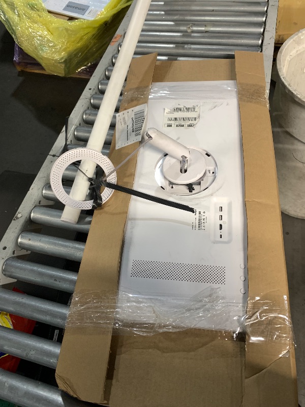 Photo 1 of ***DAMAGED - SEE NOTES/PICTURES***Teamgee 32-Inch Portable Smart Screen on Wheels, Wireless Touch Monitor with 8-Hour Battery, Android 13, Full-Motion Mount for Streaming, Work, and Multi-Purpose Use