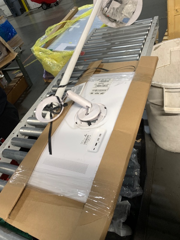 Photo 1 of ***DAMAGED - SEE NOTES/PICTURES***Teamgee 32-Inch Portable Smart Screen on Wheels, Wireless Touch Monitor with 8-Hour Battery, Android 13, Full-Motion Mount for Streaming, Work, and Multi-Purpose Use