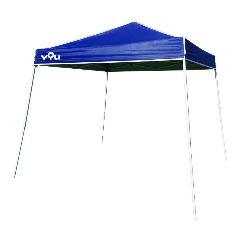 View 1 of ***STOCK PHOTO FOR REFERENCE ONLY***
Yoli Westport 64 10' x 10' Slant Leg Instant Canopy
The Yoli Westport 64 10'x10' Slant Leg Instant Canopy is a cost-effective d cool solution for outdoor shade. It features a durable steel frame with a rust-resistant f