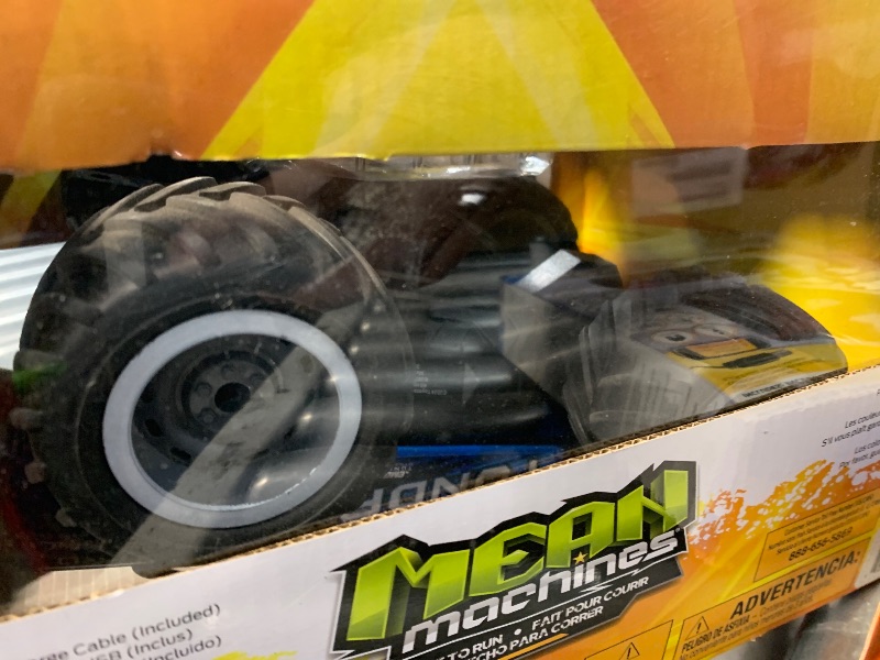 Photo 1 of *parts only* Mean Machines: RTR RC - Toyota Tundra - Blue - 2.4 Ghz High Performance for Donuts & Wheelies, Turbo Boost, Ready-to-Run Radio Controlled Vehicle * does not work*