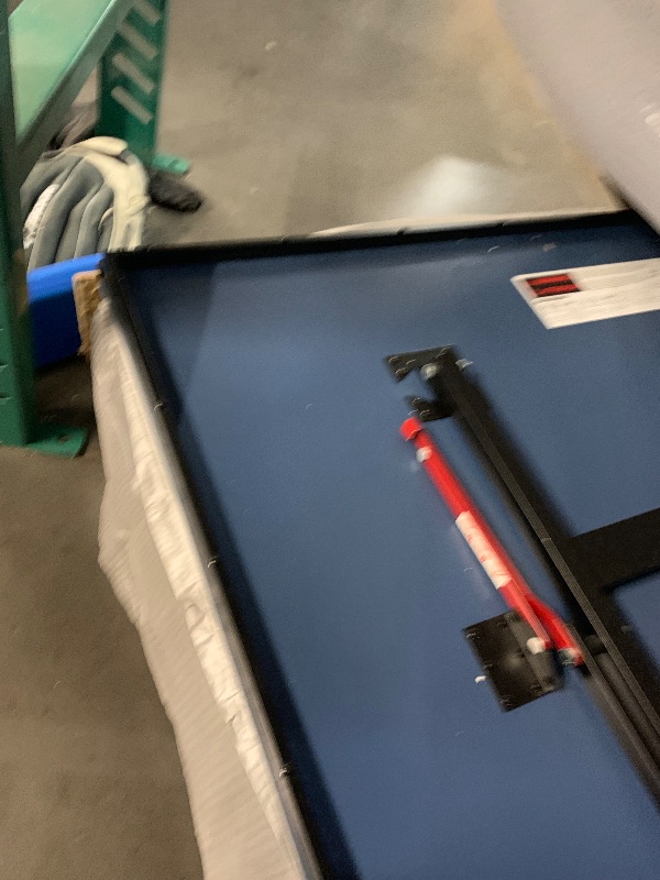 Photo 1 of (box 2of2) **truck/trailer pick up only**

JOOLA Inside 25mm Table Tennis Table with Net Set - Features 10-Min Assembly, Playback Mode, Compact Storage