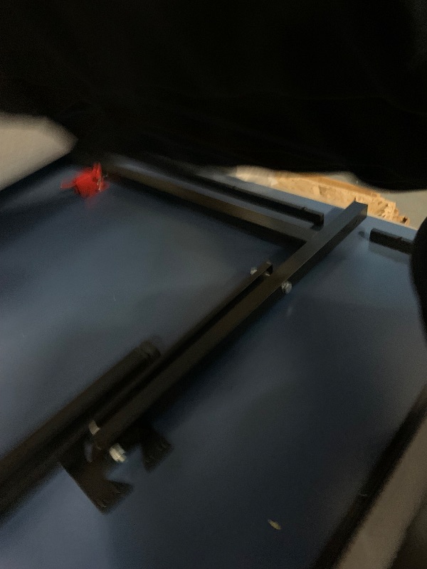 Photo 1 of (box 2of2) **truck/trailer pick up only**

JOOLA Inside 25mm Table Tennis Table with Net Set - Features 10-Min Assembly, Playback Mode, Compact Storage