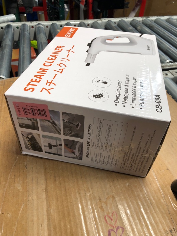 Photo 1 of Steam Cleaner, Handheld Steamer for Cleaning, Multipurpose Pressurized Steam Cleaners for Home Use with Continuous Steam Lock, Unlimited Use Time and 11 Accessory Kit to Remove Grime